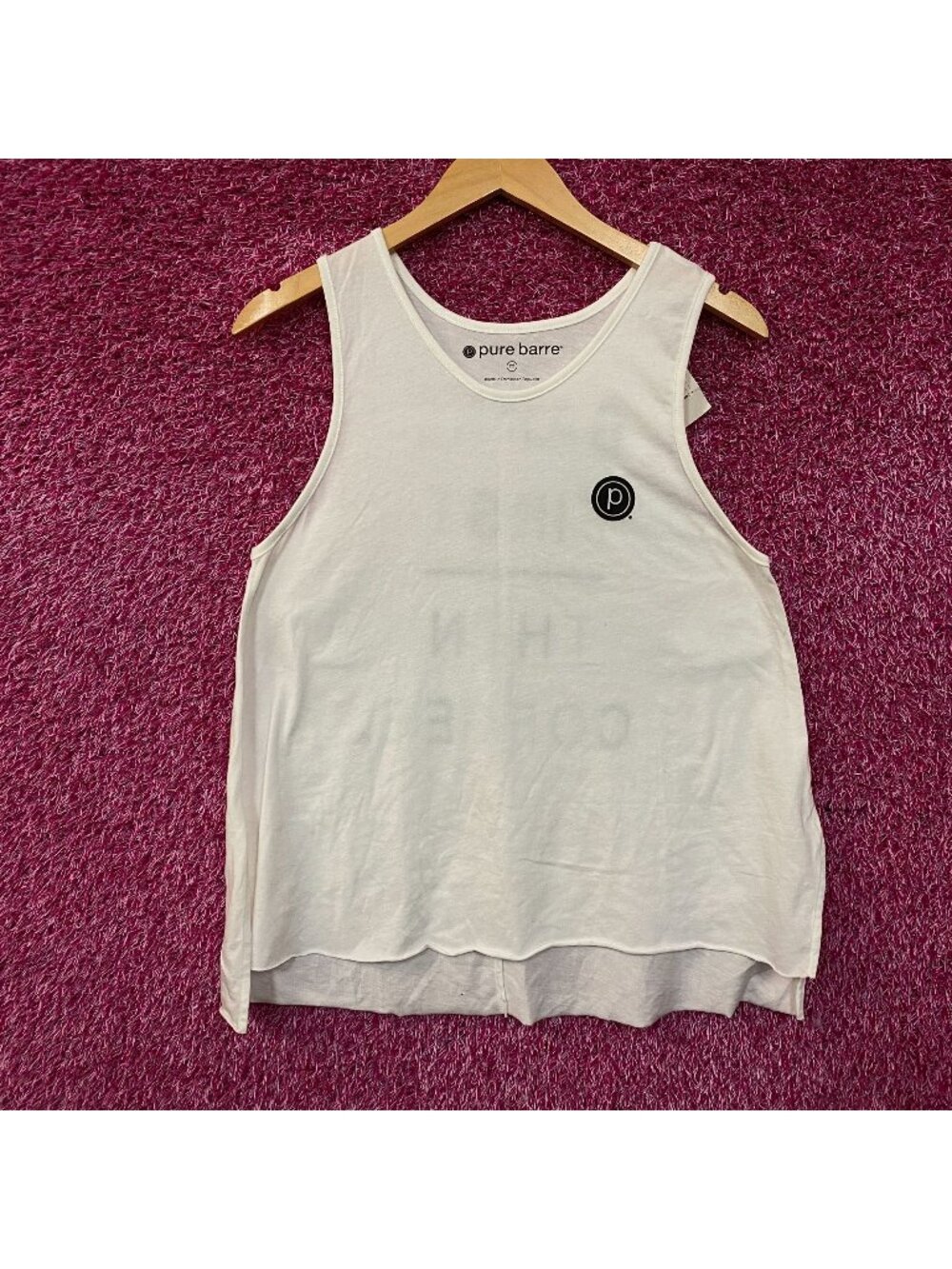 Pure Barre Summer Muscle Tank Top Medium